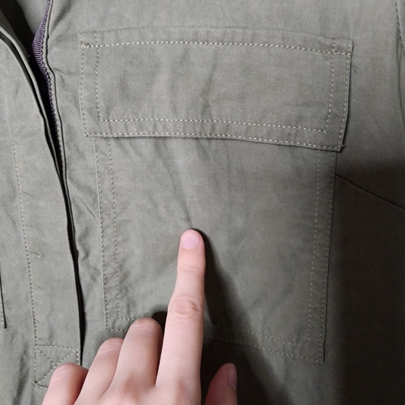 J.Crew cotton lyocell lightweight dress, sage green, khaki color - Picture 8 of 8